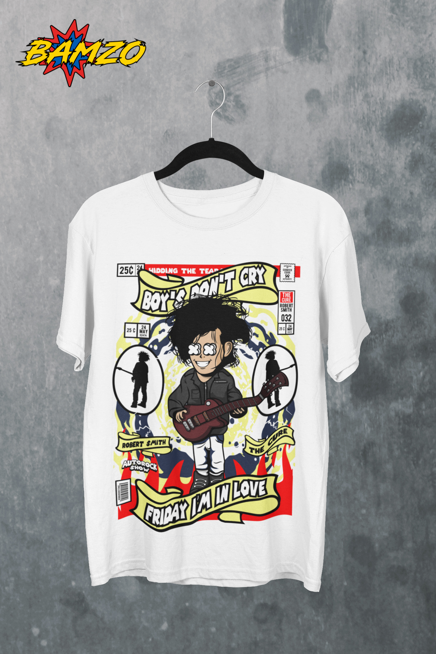 Robert Smith The Cure Tshirt