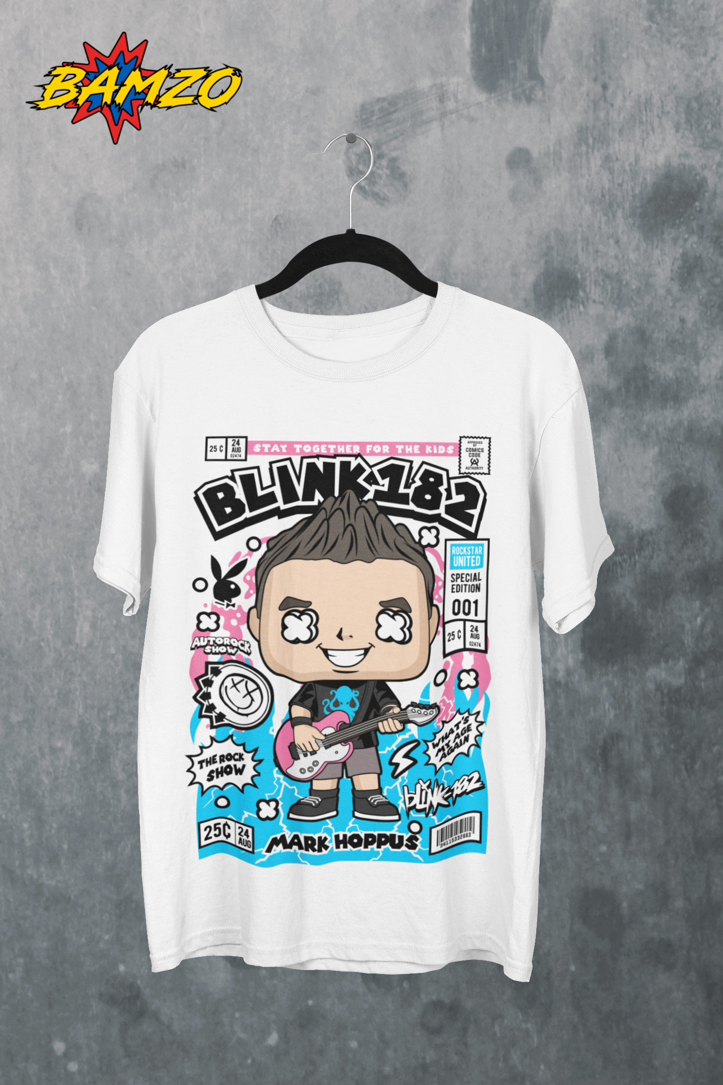 Mark Hoppus Blink 182 Tshirt