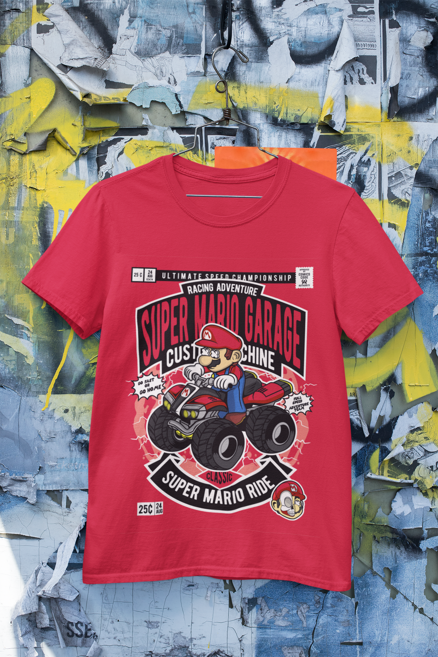Mario Ride Tshirt