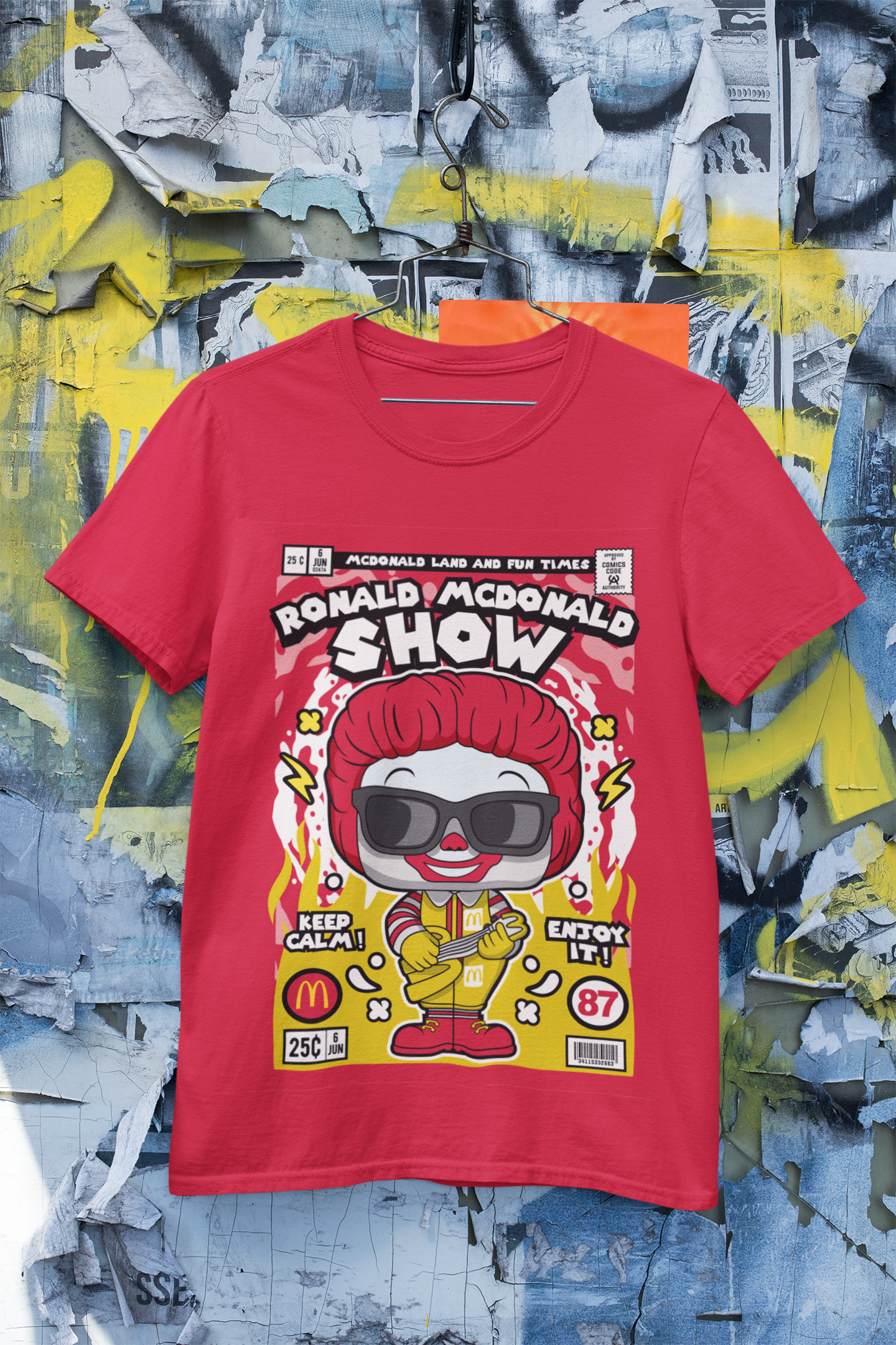 Ronald Mcdonald Tshirt