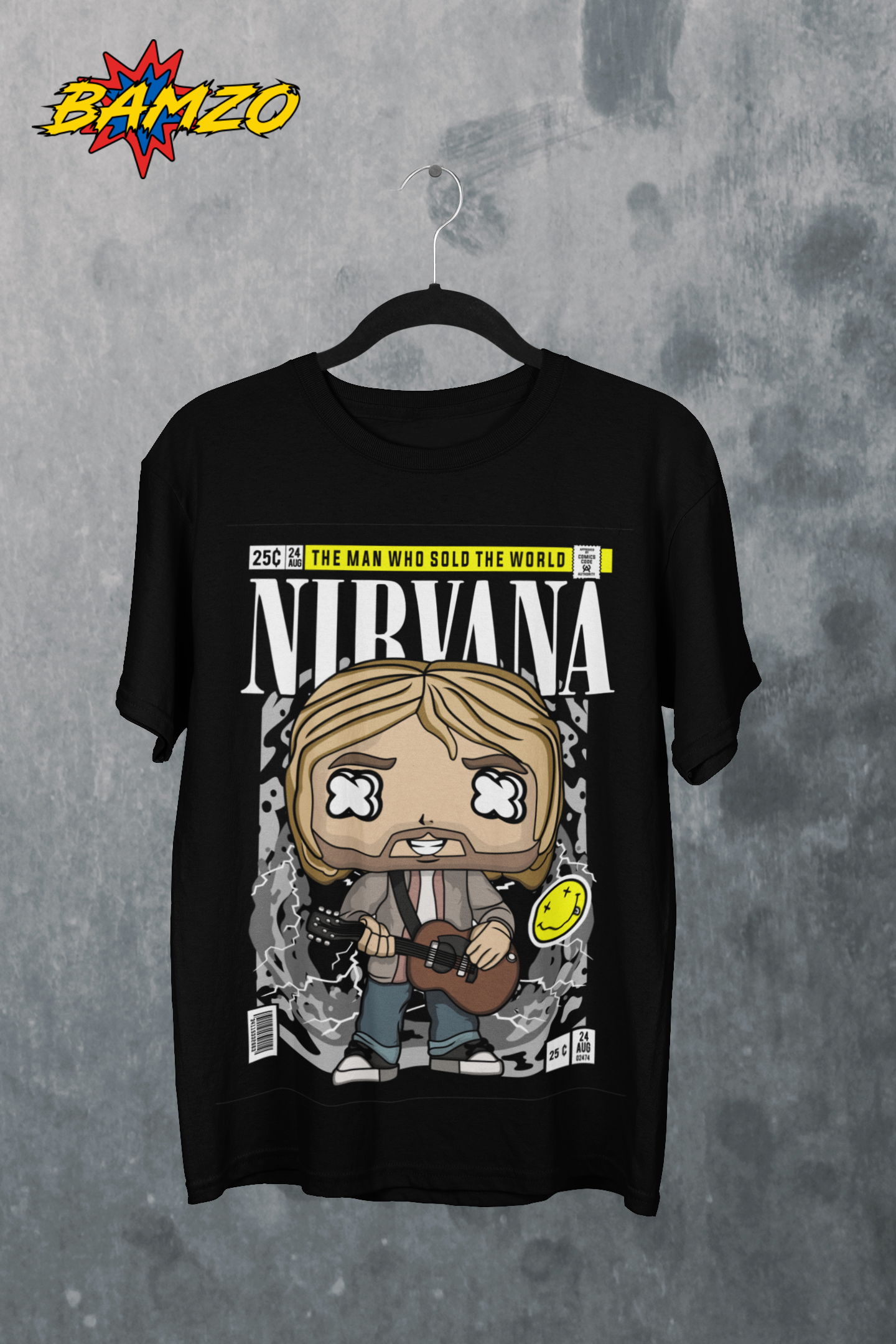 Nirvana Kurt Cobain Tshirt